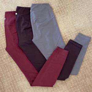 Yogalicious Lux High Waist Full Length Leggings Small 3-Pack